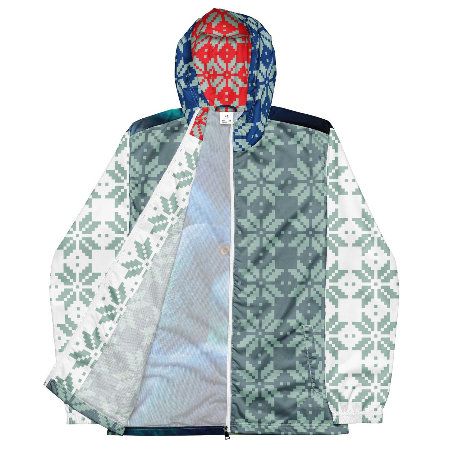 The Whispers of the Verdant Labyrinth Pigeon Jacket