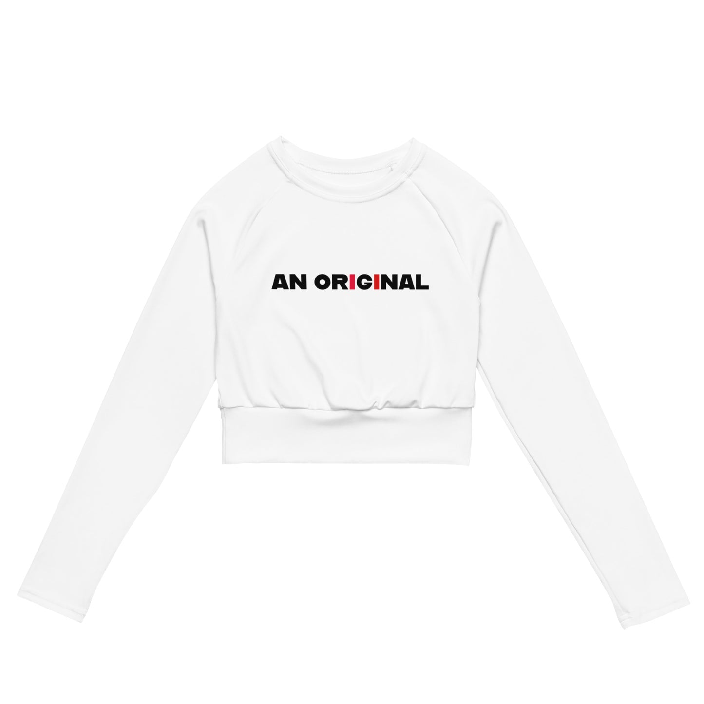 "An Original" Verbal Vibes Eco Crop Top