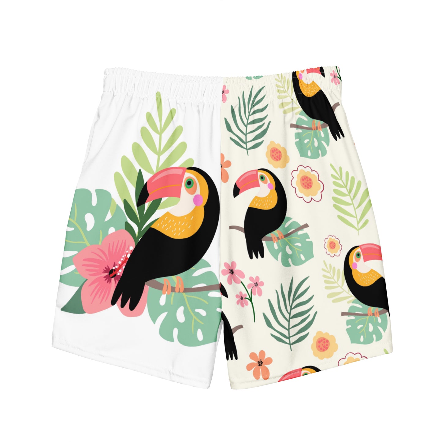 The Enthusiastic Eco-Friendly Toucan Swim Trunks for Goofs