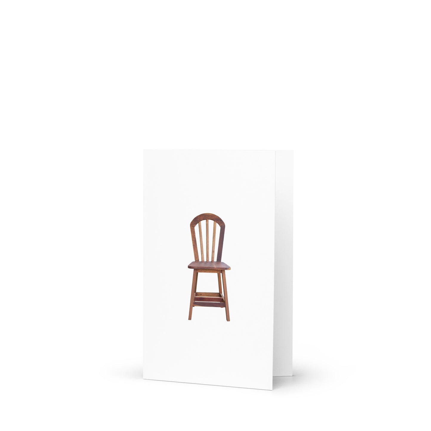 The Durable, Empowering Supercharged Timber Throne Greeting Card