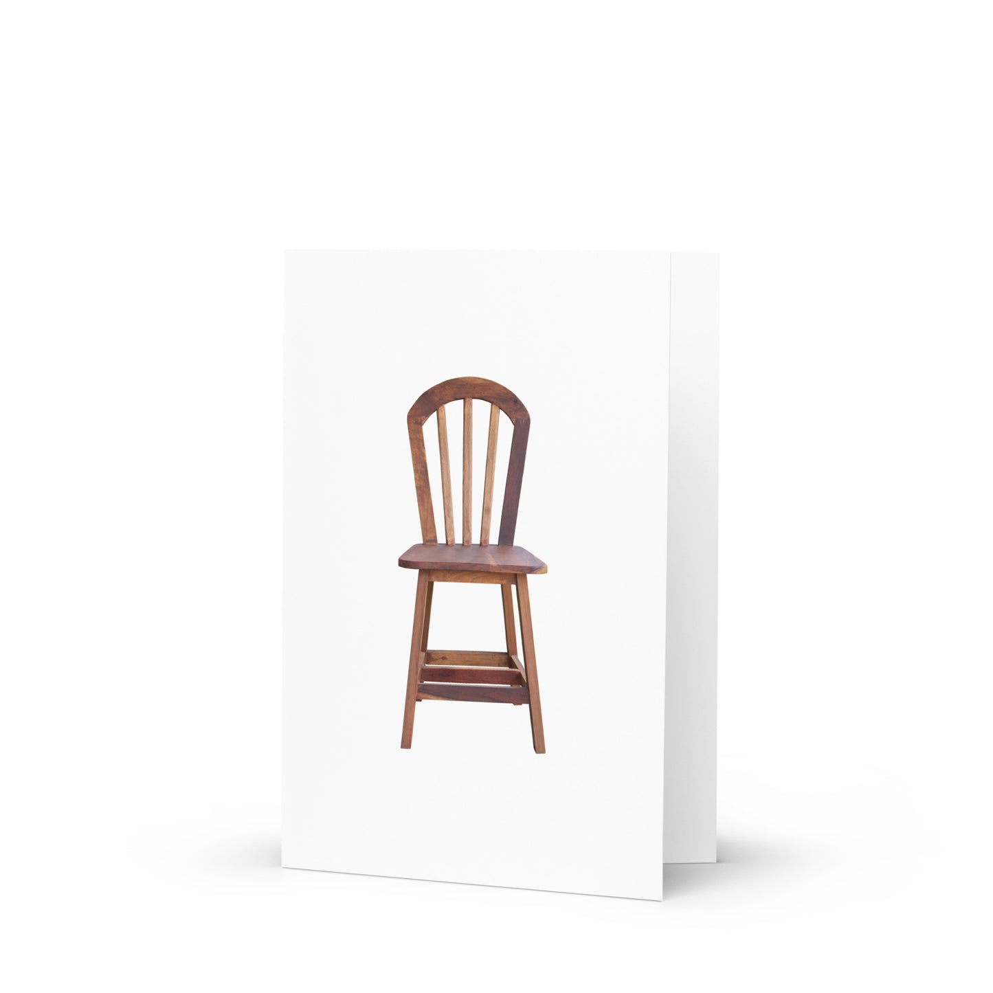 The Durable, Empowering Supercharged Timber Throne Greeting Card