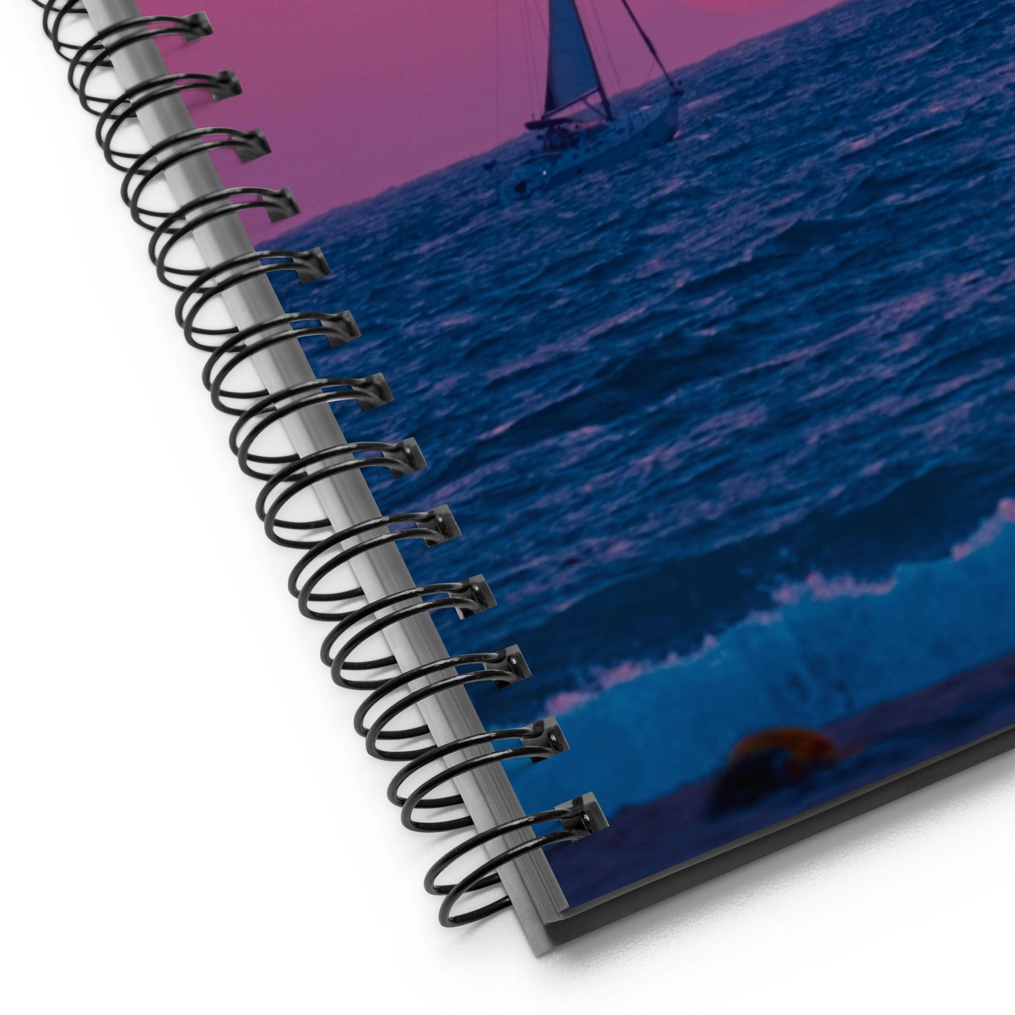 The Great Fiery Passion Boating Adventure Sunrise Dotted Page Creative IdeaBook of Warm Peace