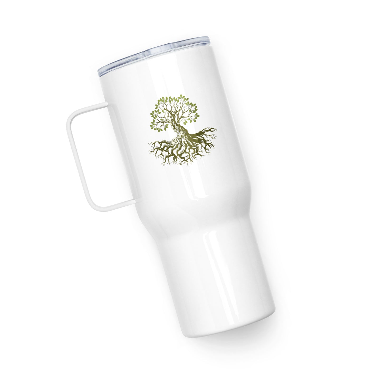 Rooted Tree Peace Long-Lasting Travel Mug