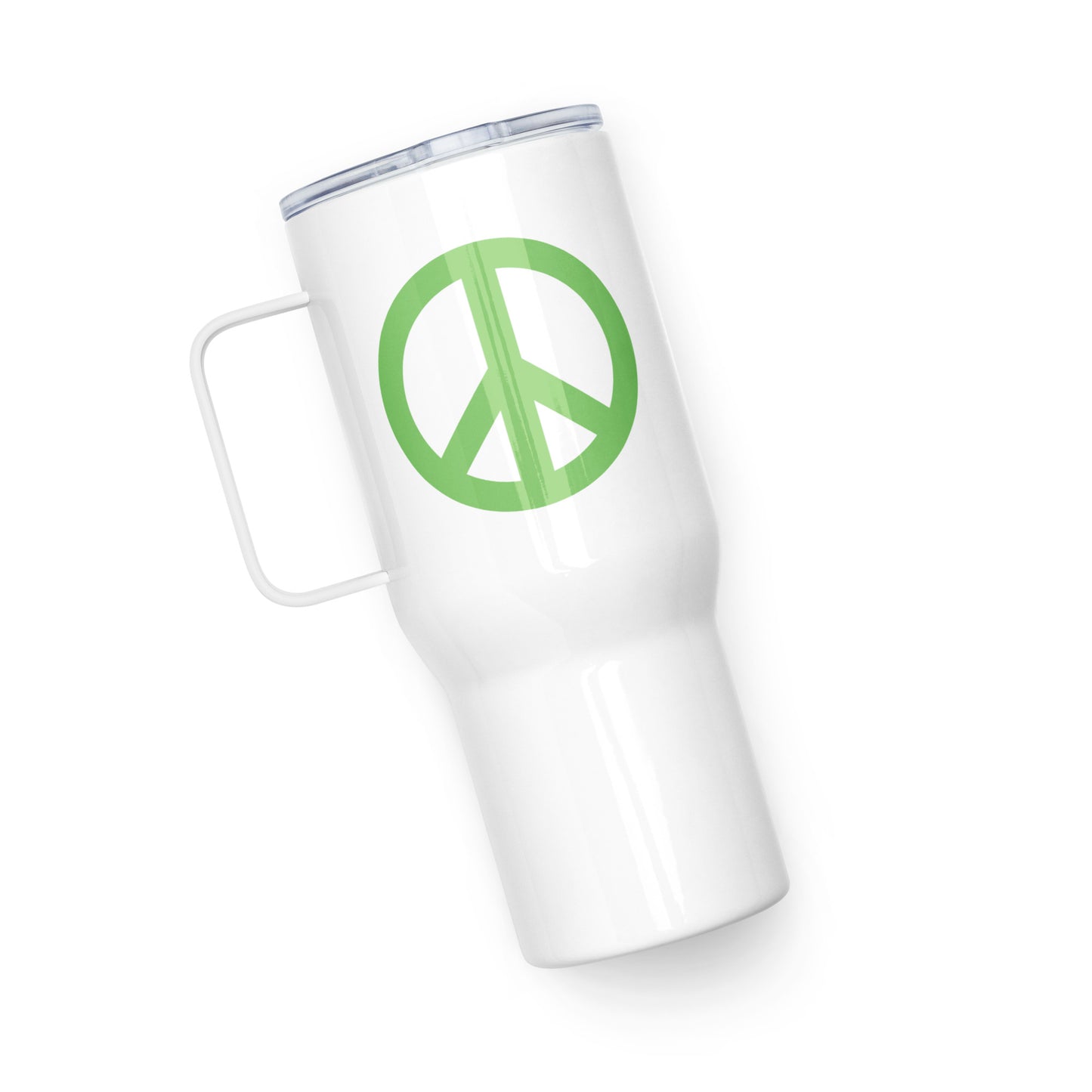 Peace Sign Inspiring Long-Lasting Travel Mug