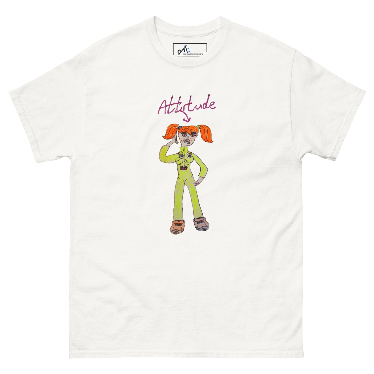 100% Cotton Attitude Glam Tee