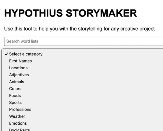 Free Storytelling Tool