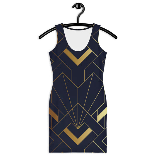 The Resilient Commanding Superhero Of Justice Curves Dress With Four-Way Stretch