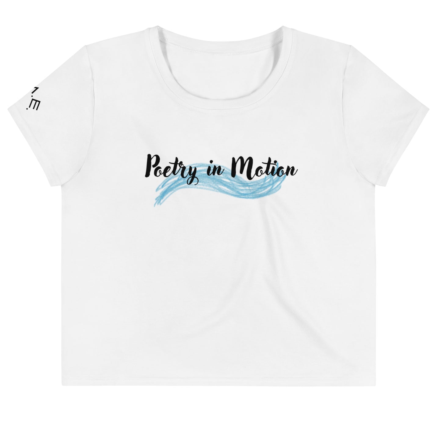 Poetry in Motion Cropped Tee