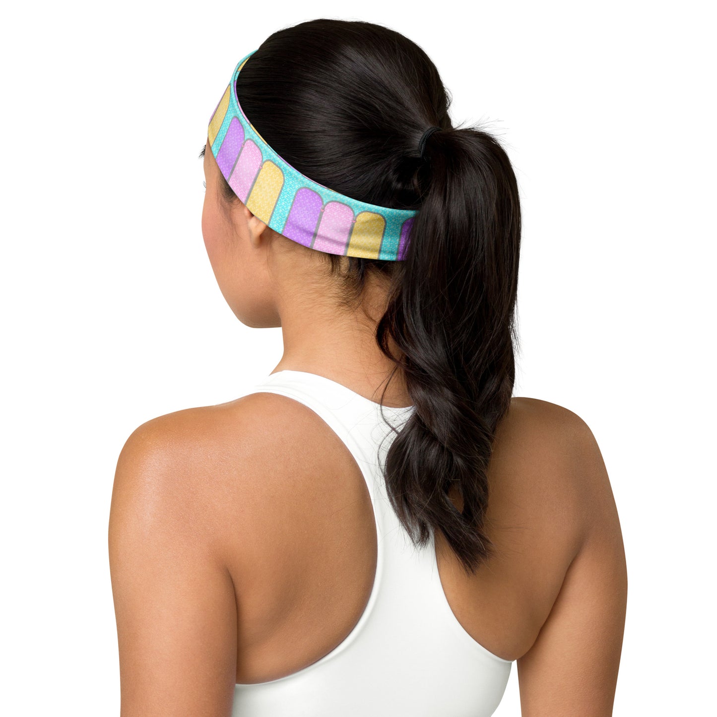 Moisture-Wicking Pastel Delight Headband