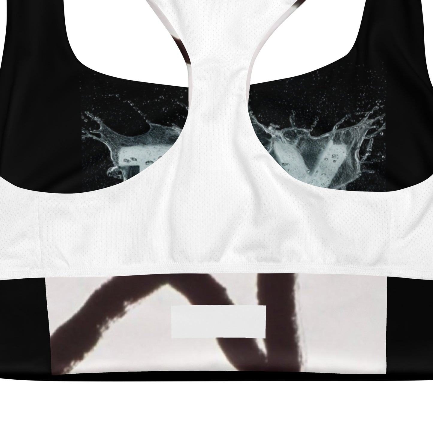 The Proud Soul Water Explosion Sports Bra With Sports Mesh Lining