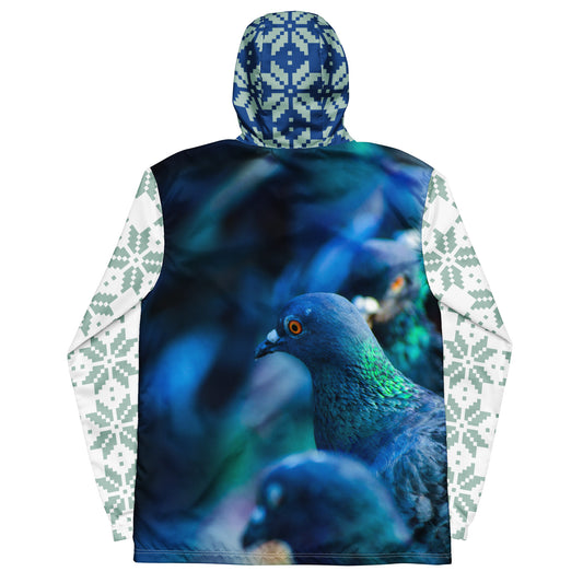 The Whispers of the Verdant Labyrinth Pigeon Jacket