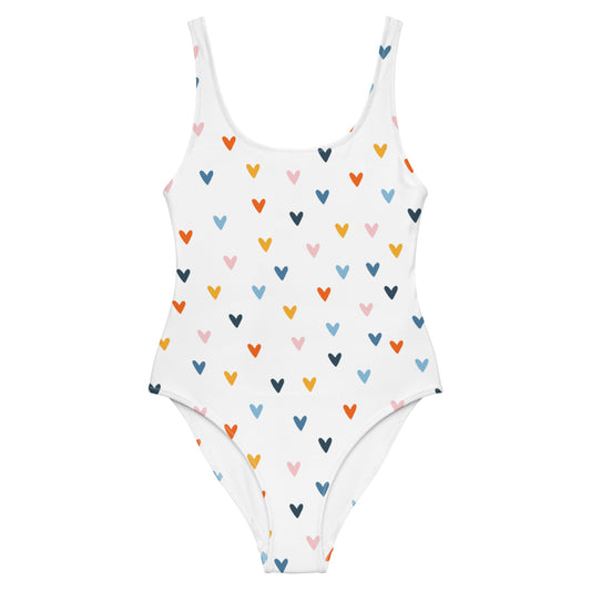 I-Scream For Hearts One-Piece Swimsuit