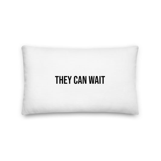 Comforting They-Can-Wait Premium Pillow