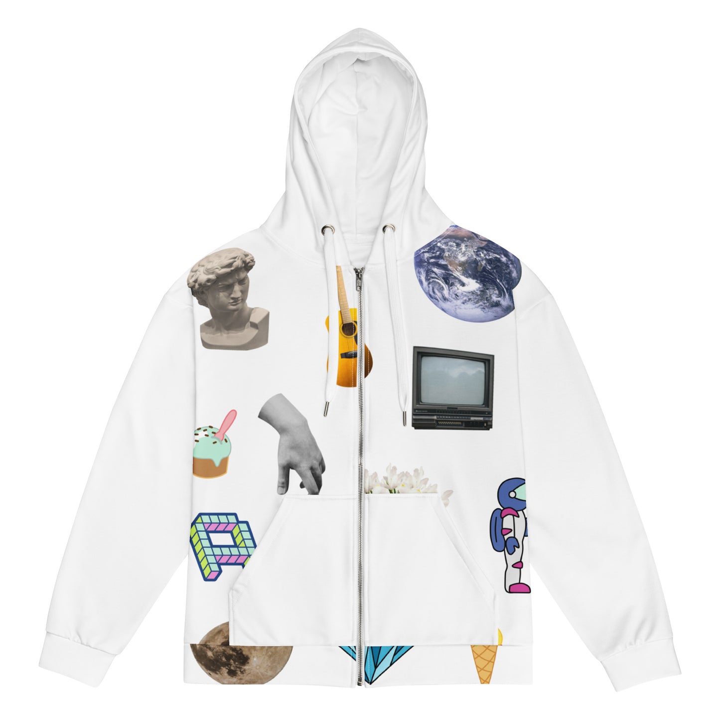 The Delightful Masterpieces of Earth Sustainable Hoodie