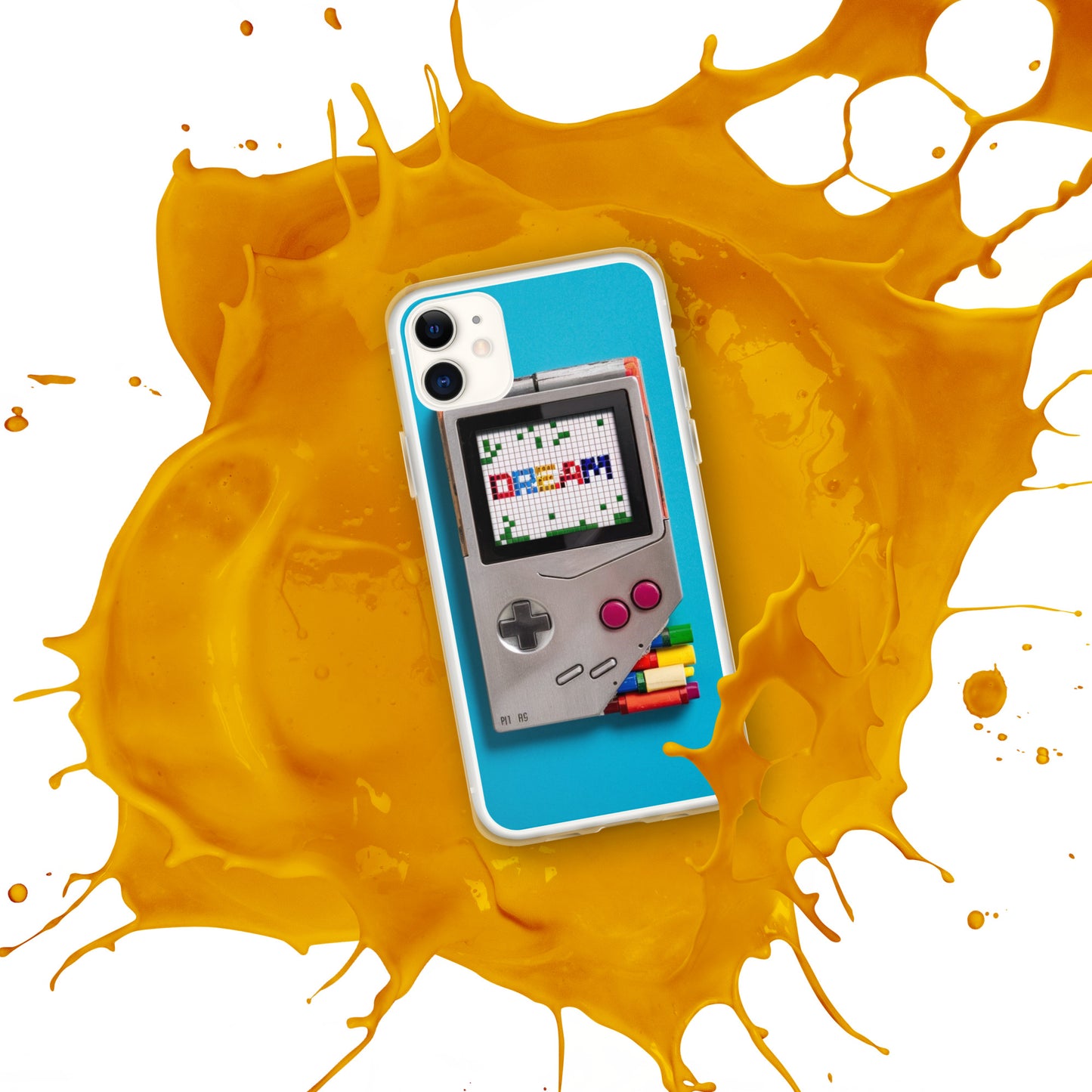 The Electrifying Crayon Video Game Case for iPhone®