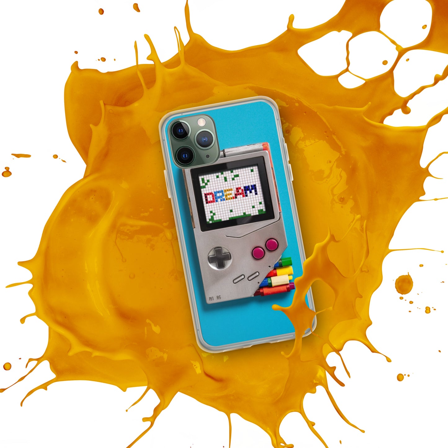 The Electrifying Crayon Video Game Case for iPhone®