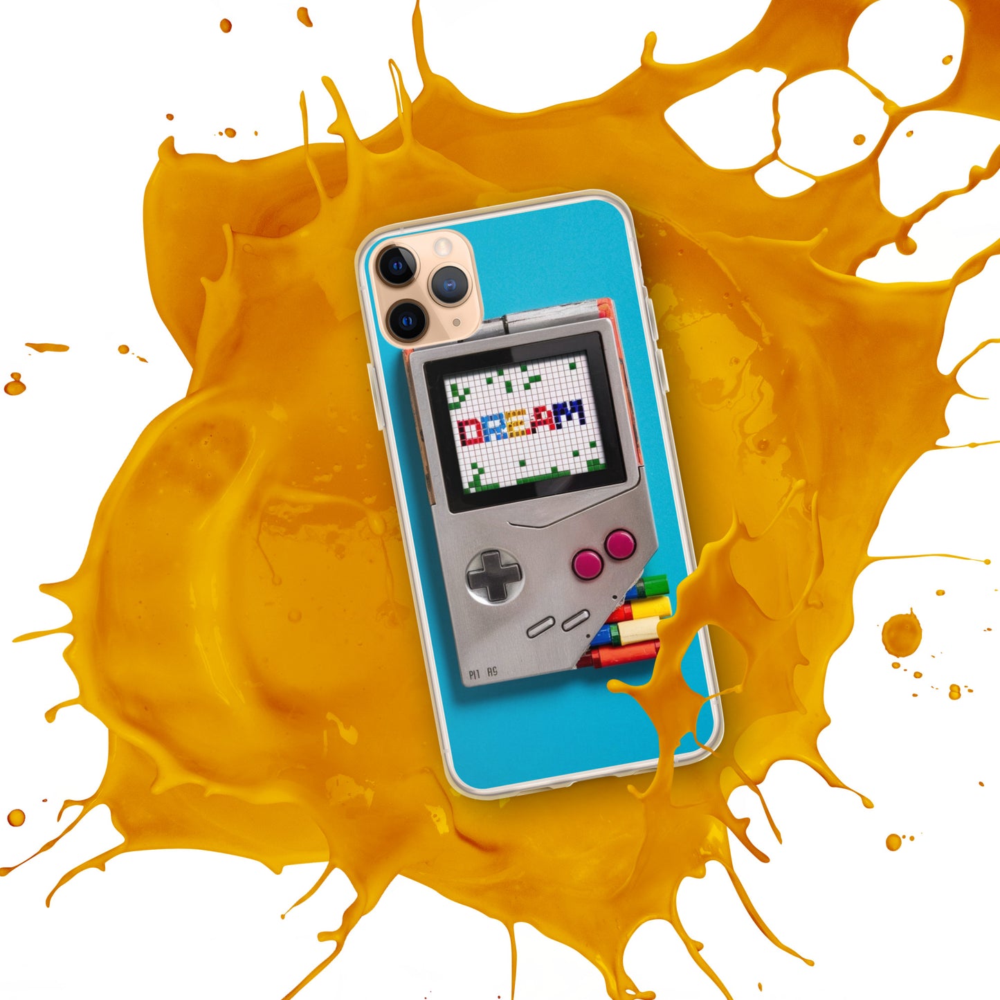 The Electrifying Crayon Video Game Case for iPhone®