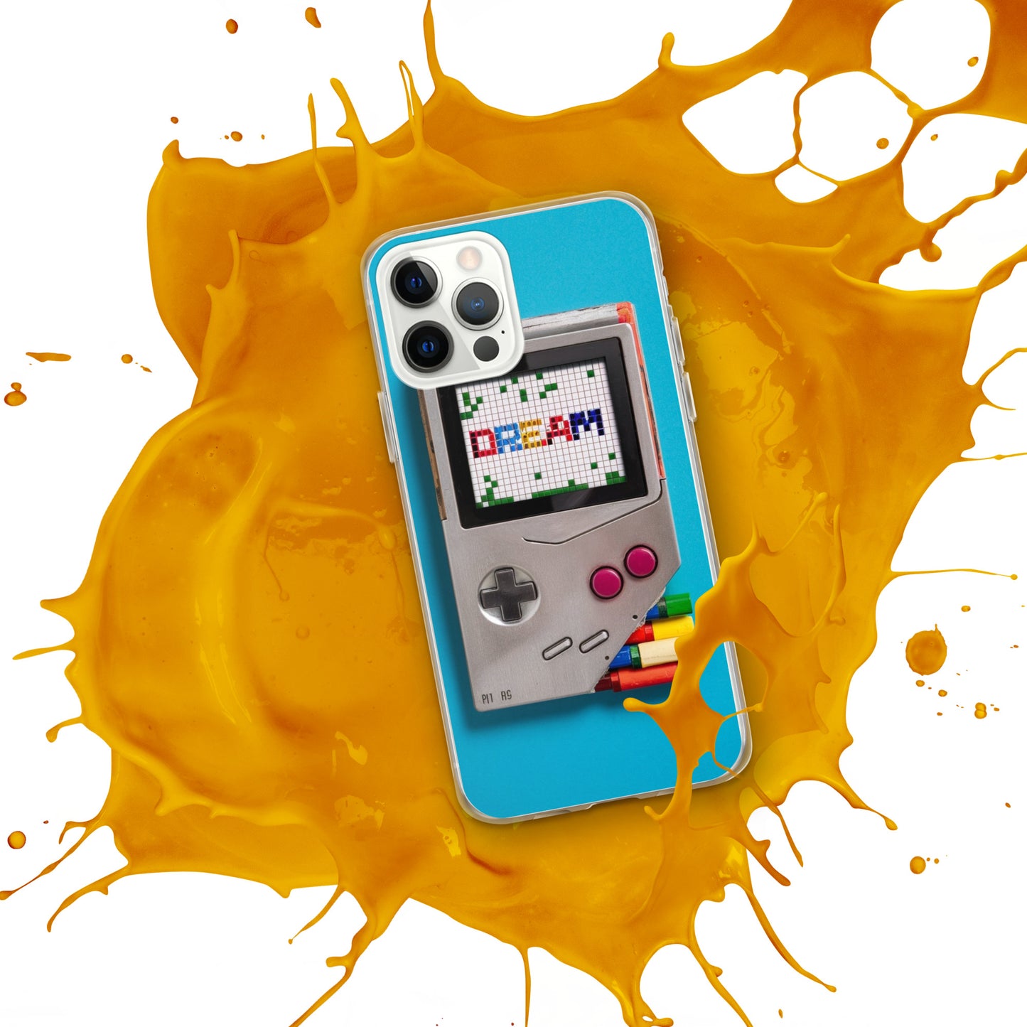 The Electrifying Crayon Video Game Case for iPhone®