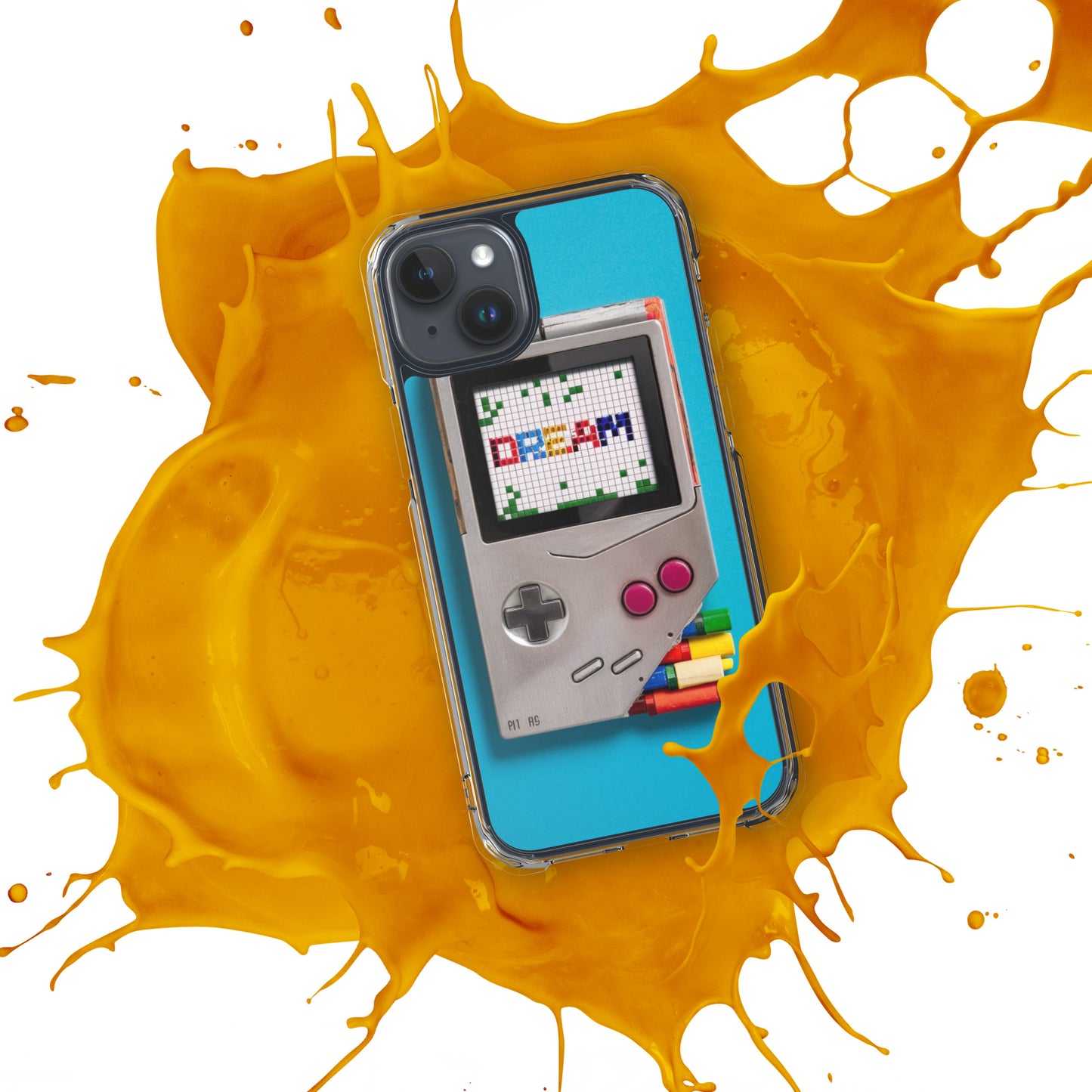 The Electrifying Crayon Video Game Case for iPhone®