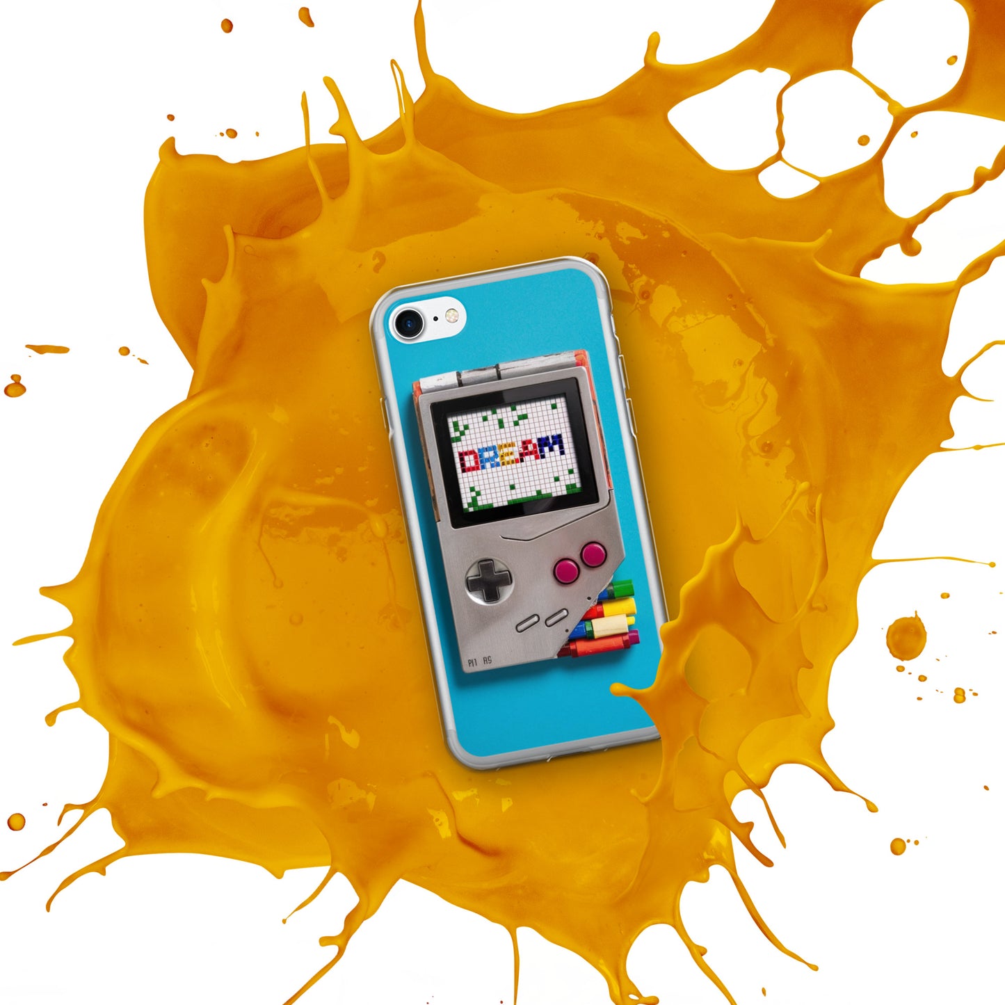 The Electrifying Crayon Video Game Case for iPhone®