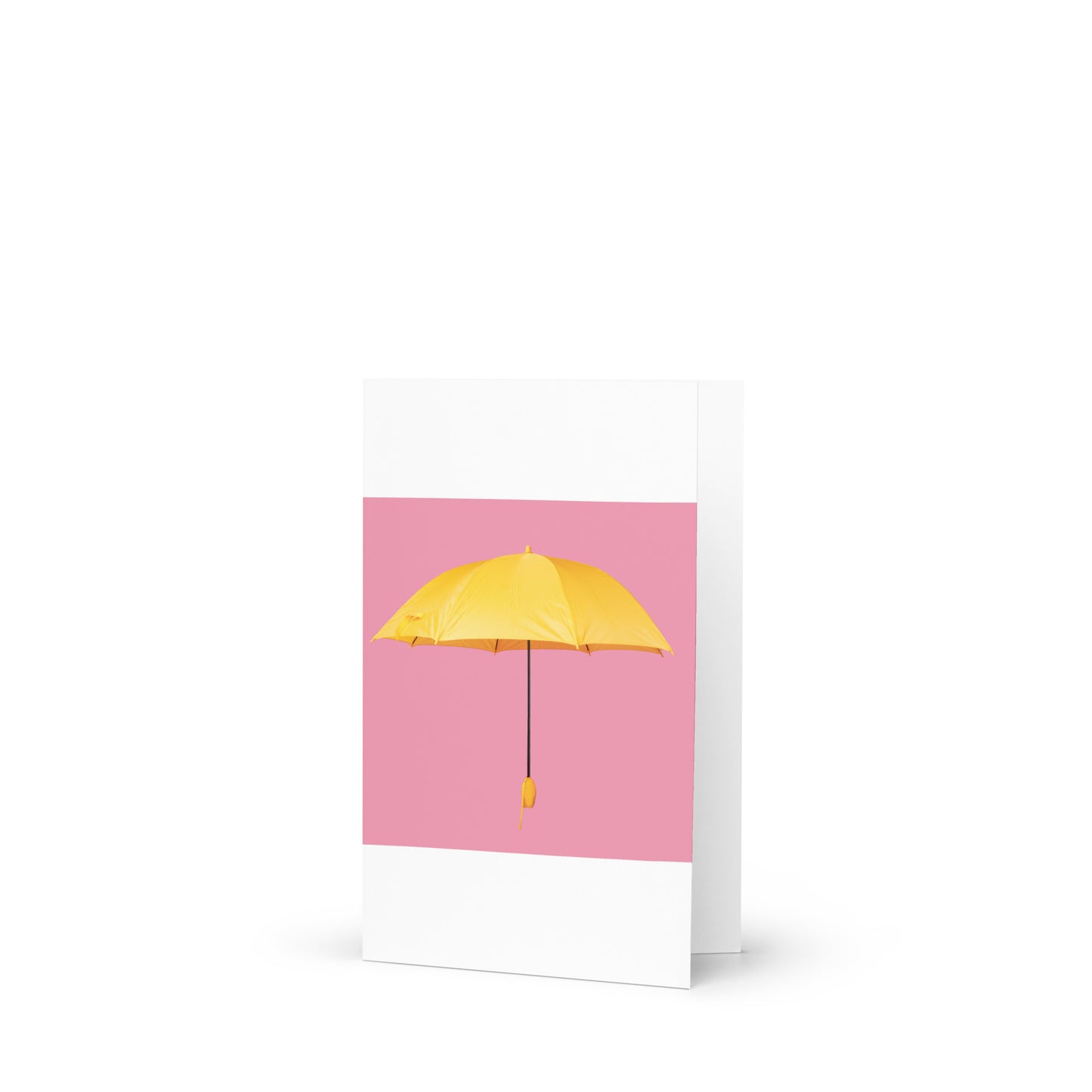 The Durable, Comforting and Gentle Persevering Umbrella Greeting Card