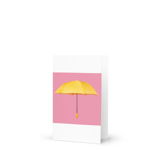 Umbrella greeting card