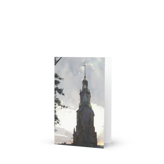 The Durable Calming Sacred Haven Greeting Card