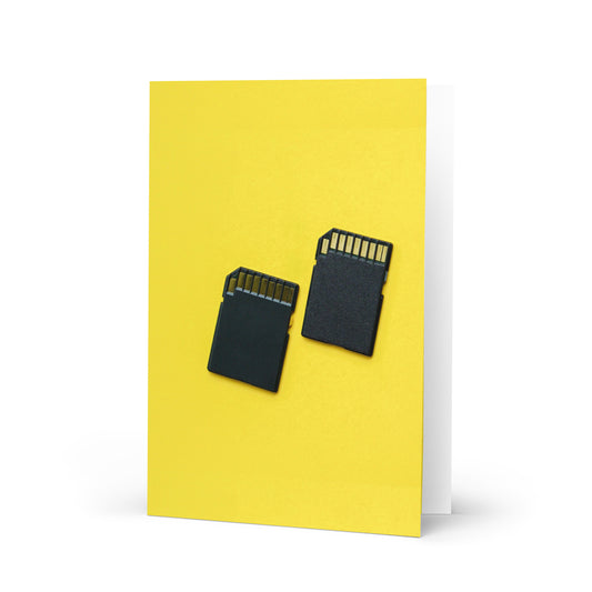 The Durable, Inspiring SD Card Greeting Card