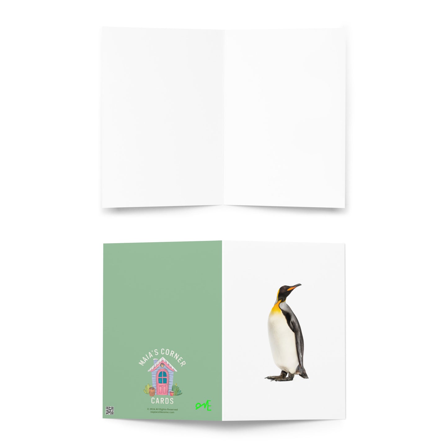 The Durable, Adorable, Heart-Warmingly Extraordinary Penguin Greeting Card