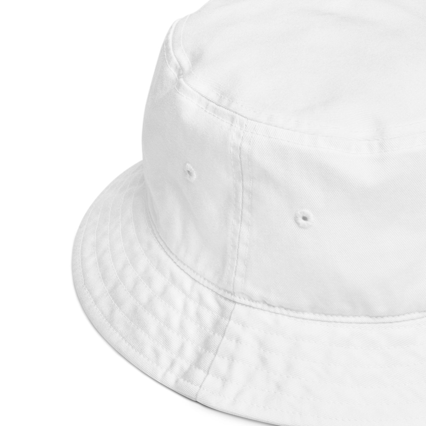 The Invigoratingly Bright Idea Embroidered Organic Bucket Hat