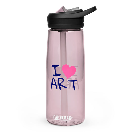 Energized Art Attack Eco-Friendly Sports Water Bottle