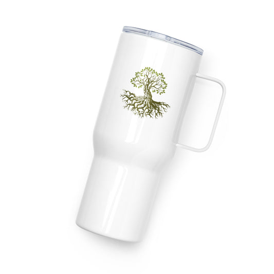 Rooted Tree Peace Long-Lasting Travel Mug