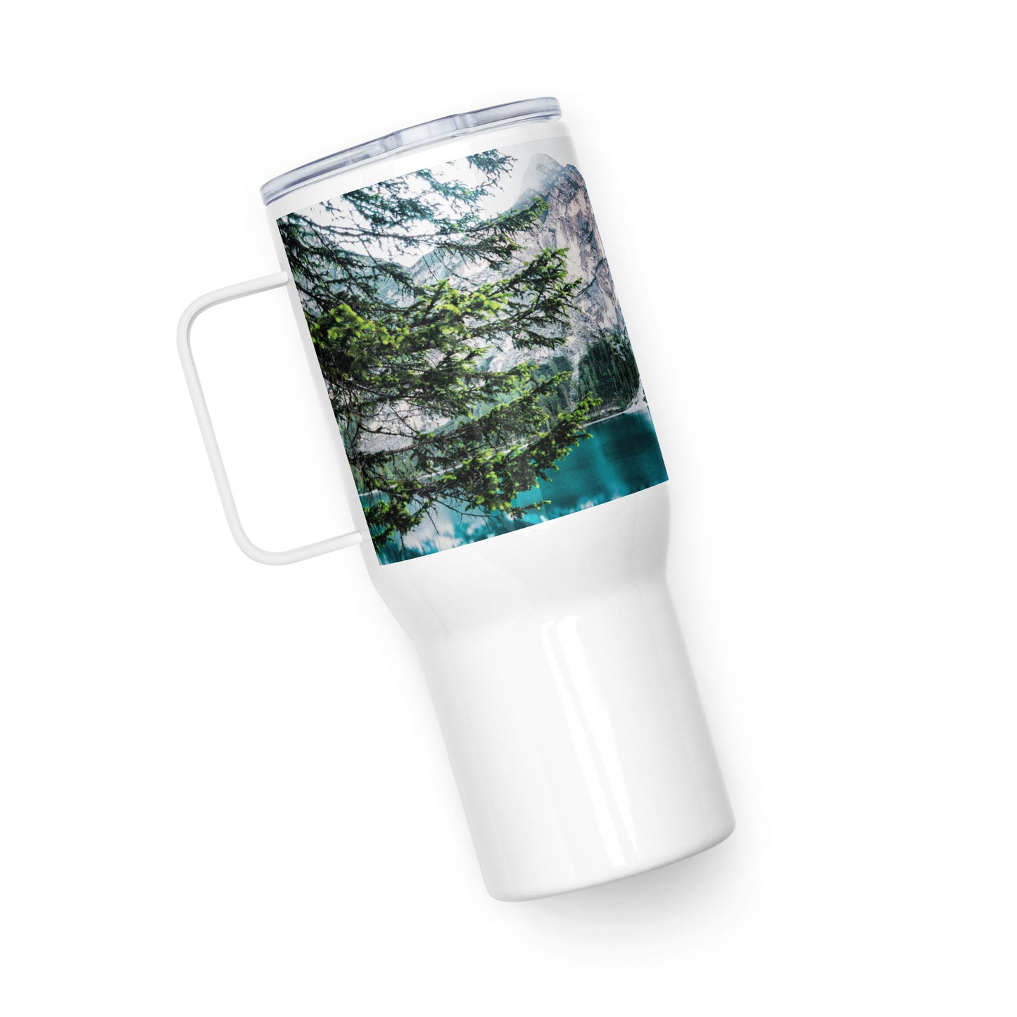 Happy Mountains Long-Lasting Travel Mug