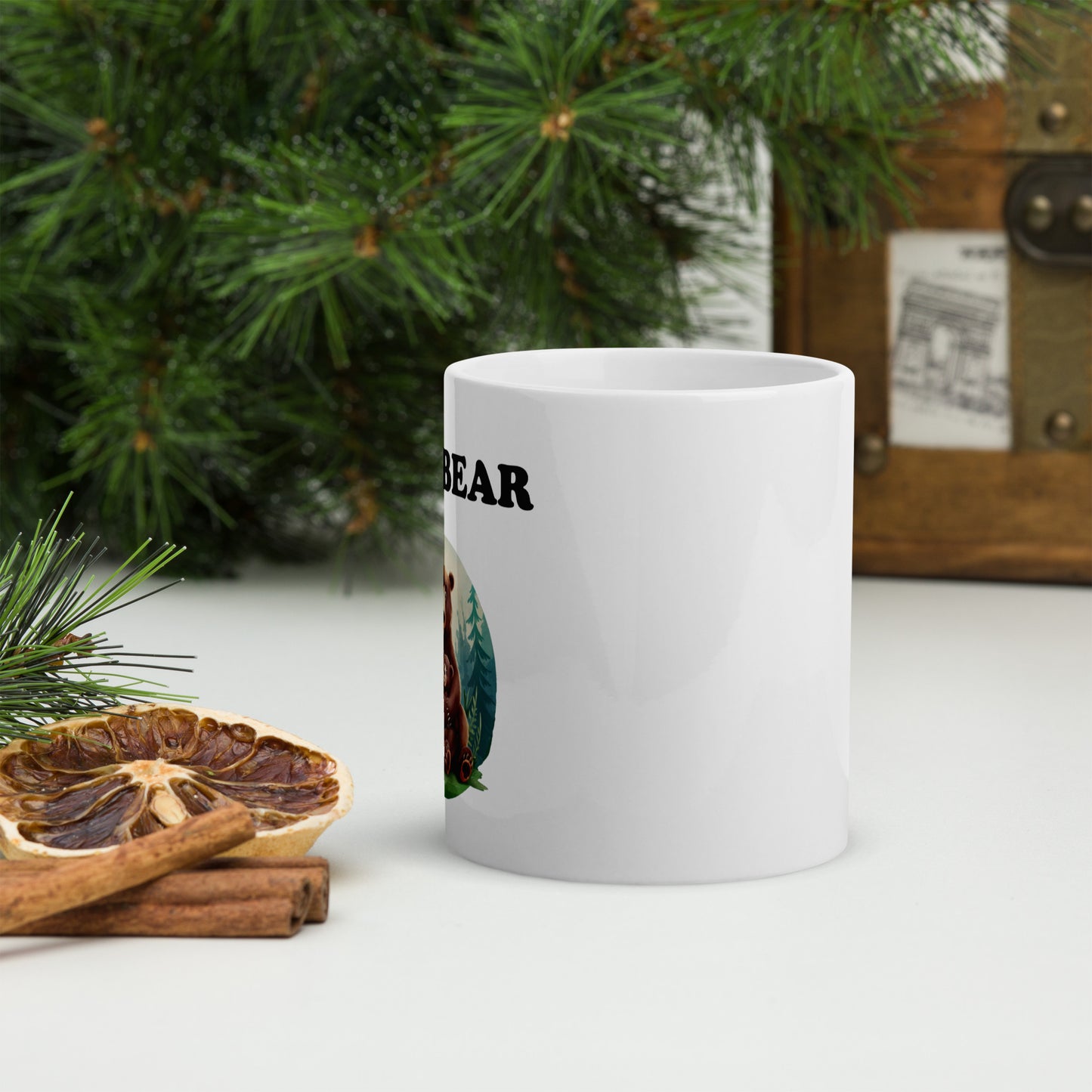 Papa Bear Glossy Mug